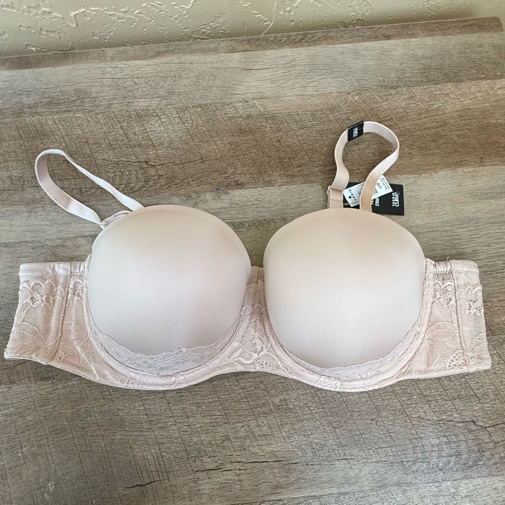 Torrid Lace Underwire Bra - Nude